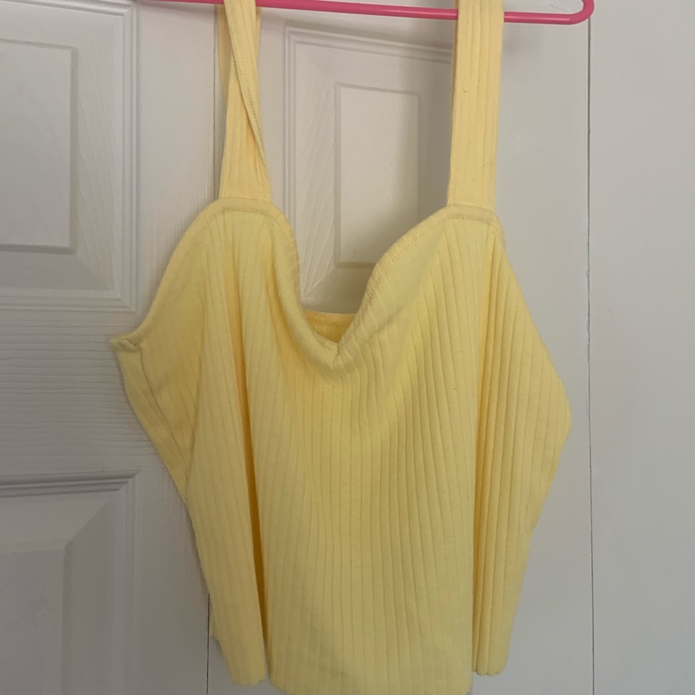Yellow pacsun  tank